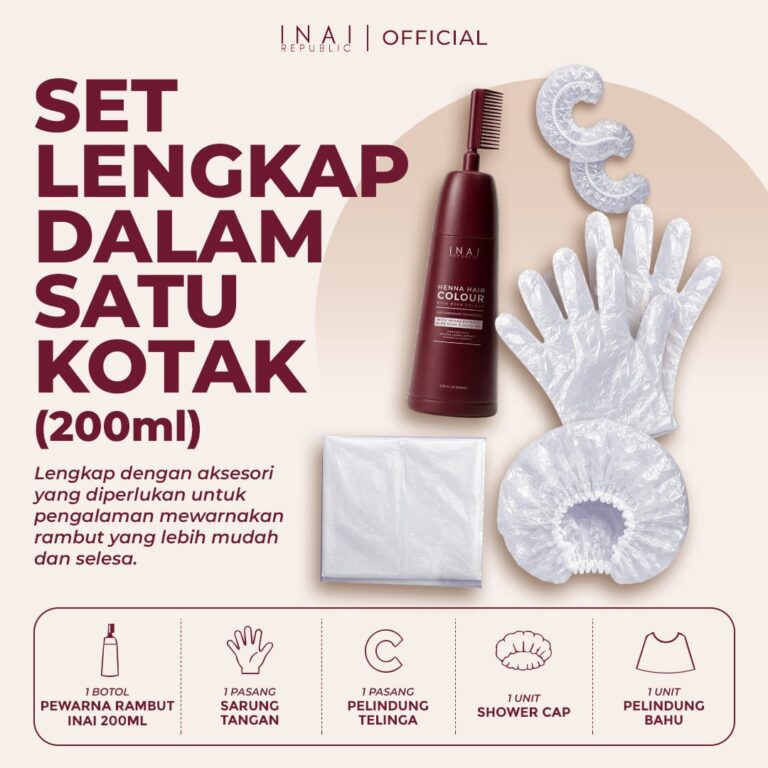 INAI PEWARNA RAMBUT HALAL INAI REPUBLIC – (New Advance Formulation ...