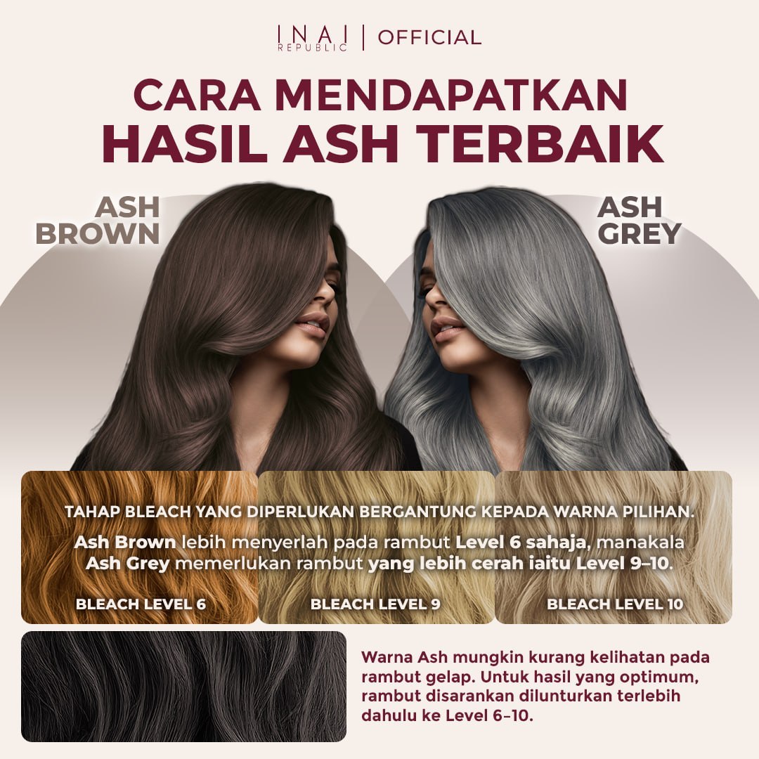 INAI PEWARNA RAMBUT HALAL INAI REPUBLIC – (New Advance Formulation ...