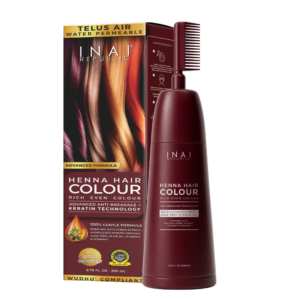 INAI PEWARNA RAMBUT HALAL - HENNA HAIR COLOUR  (11 WARNA PREMIUM) |  (4 FREE GIFT COVER KIT) HAIR COLOUR BY INAI REPUBLIC