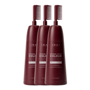 3X HENNA HAIR COLOUR (FREE TOWEL + SACHET HAIR MASK) INAI REPUBLIC