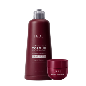 KOMBO JUMBO HENNA HAIR COLOUR 300ML+ HAIR CARE BY INAI REPUBLIC