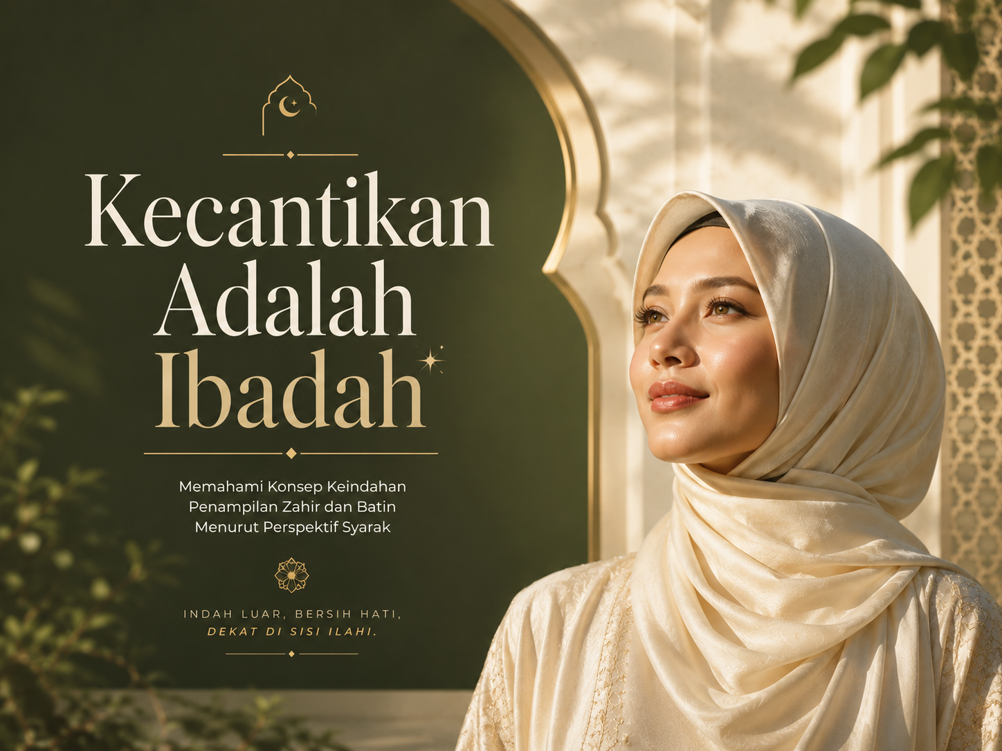 Kecantikan Adalah Ibadah