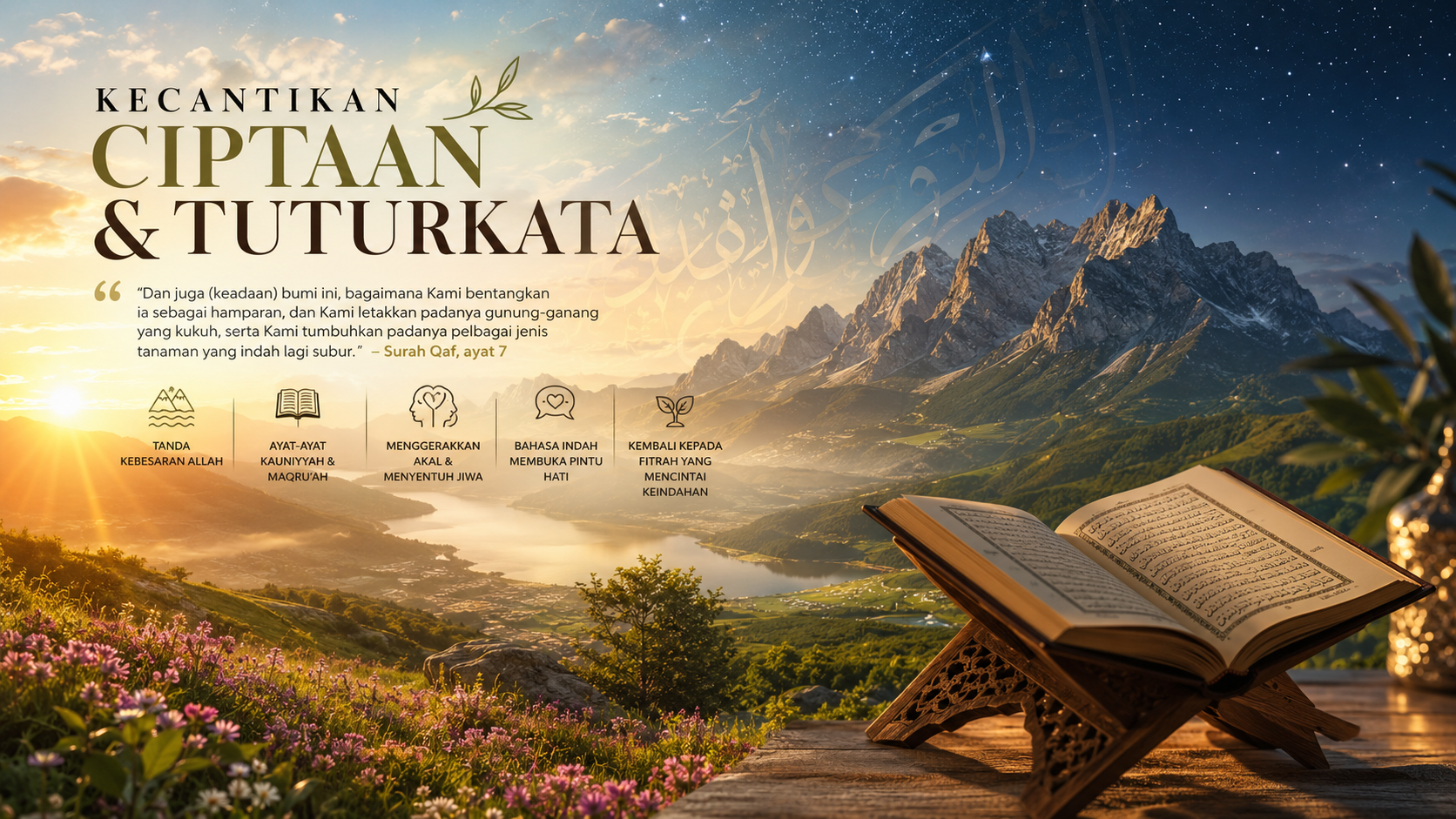 Kecantikkan Ciptaan Dan Tuturkata